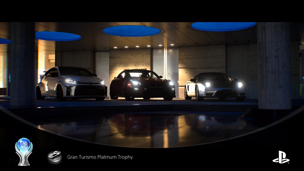 This took me far too long to reach the finish line, but worth it to share the time with my son. ❤️😊
🏁🏎️🏎️🏎️🏁

Gran Turismo™ 7
Gran Turismo Platinum Trophy (PLATINUM)
#PlayStationTrophy #PS5Share, #GranTurismo7