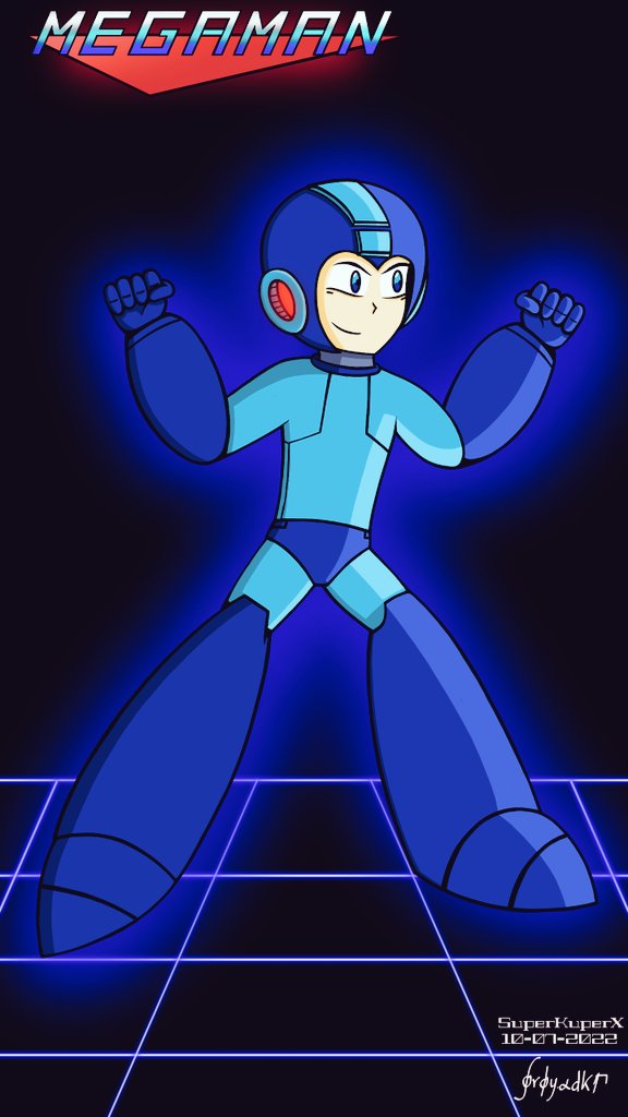 SuperKuperX's tweet photo. Megaman Classic.
#MegaMan #fanart #videogames #videojuegos https://t.co/O5f73C2g0C