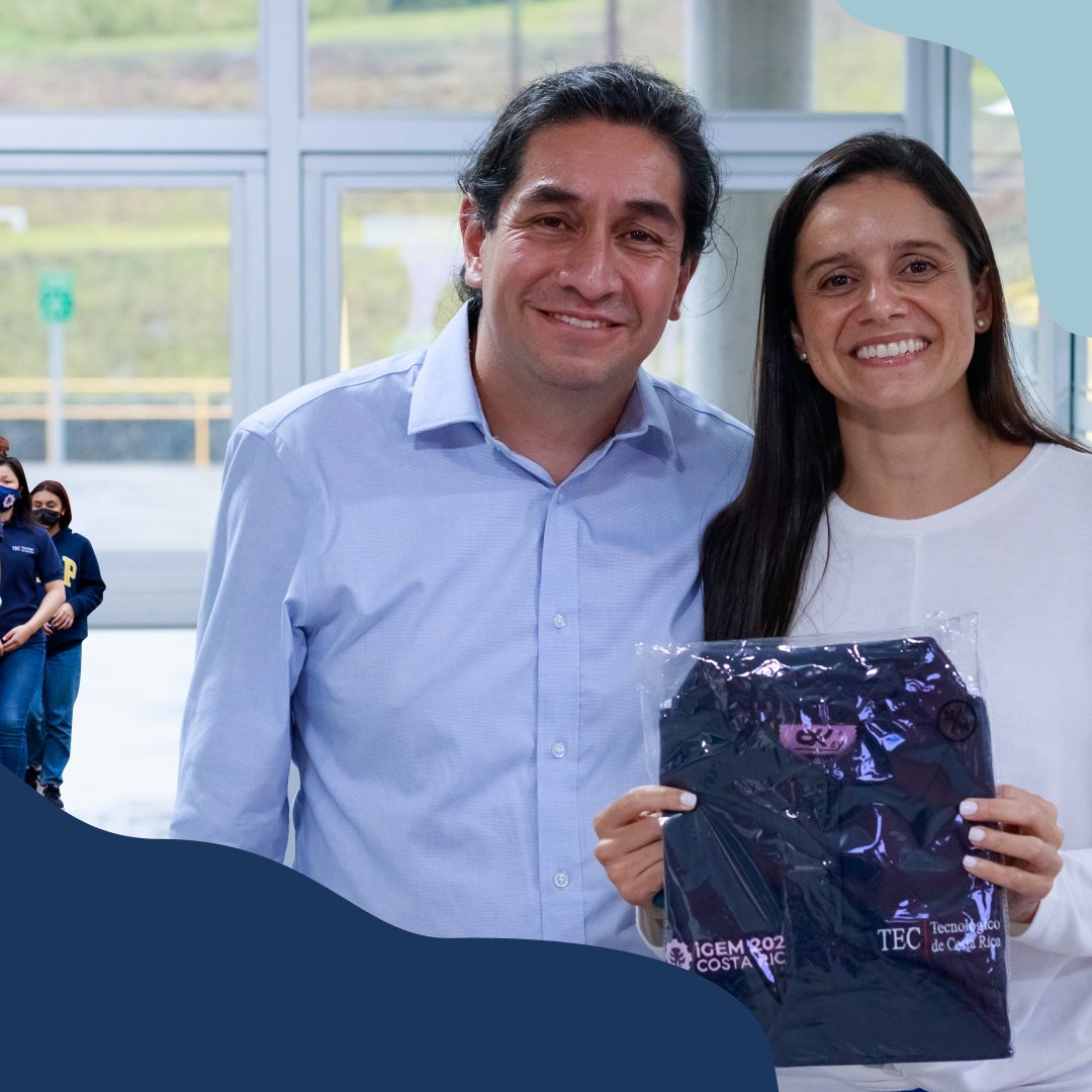 Our first visit was by <a href="/IICA_Costa_Rica/">IICACostaRica</a>. Together with <a href="/CIndustriasCR/">CICR</a> we showed the potential of synthetic biology to empower agriculture in Latin America #iGEM2022 #ChasseiExpo