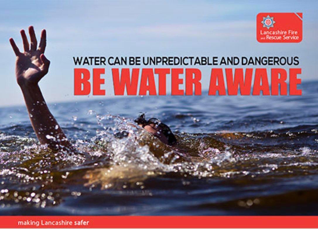 As temperatures rise, Lancashire Fire and Rescue Service discourages anyone to swim in canals, rivers, lakes, quarries, the sea or any other open water who is not part of an organised swimming group. 
Have a look at their water safety advice …

lancsfirerescue.org.uk/lancashire-fir…