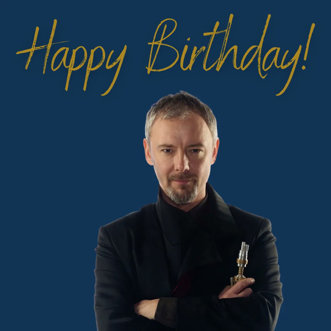 Happy Birthday to John Simm, who plays a charming and sinister incarnation of The Master in 