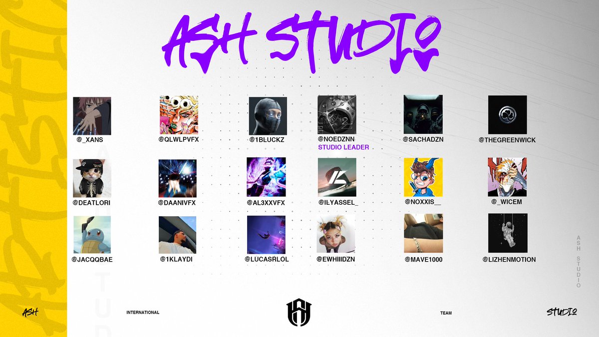 Just the beginning, Welcome to our Artistic Roster ! 💫