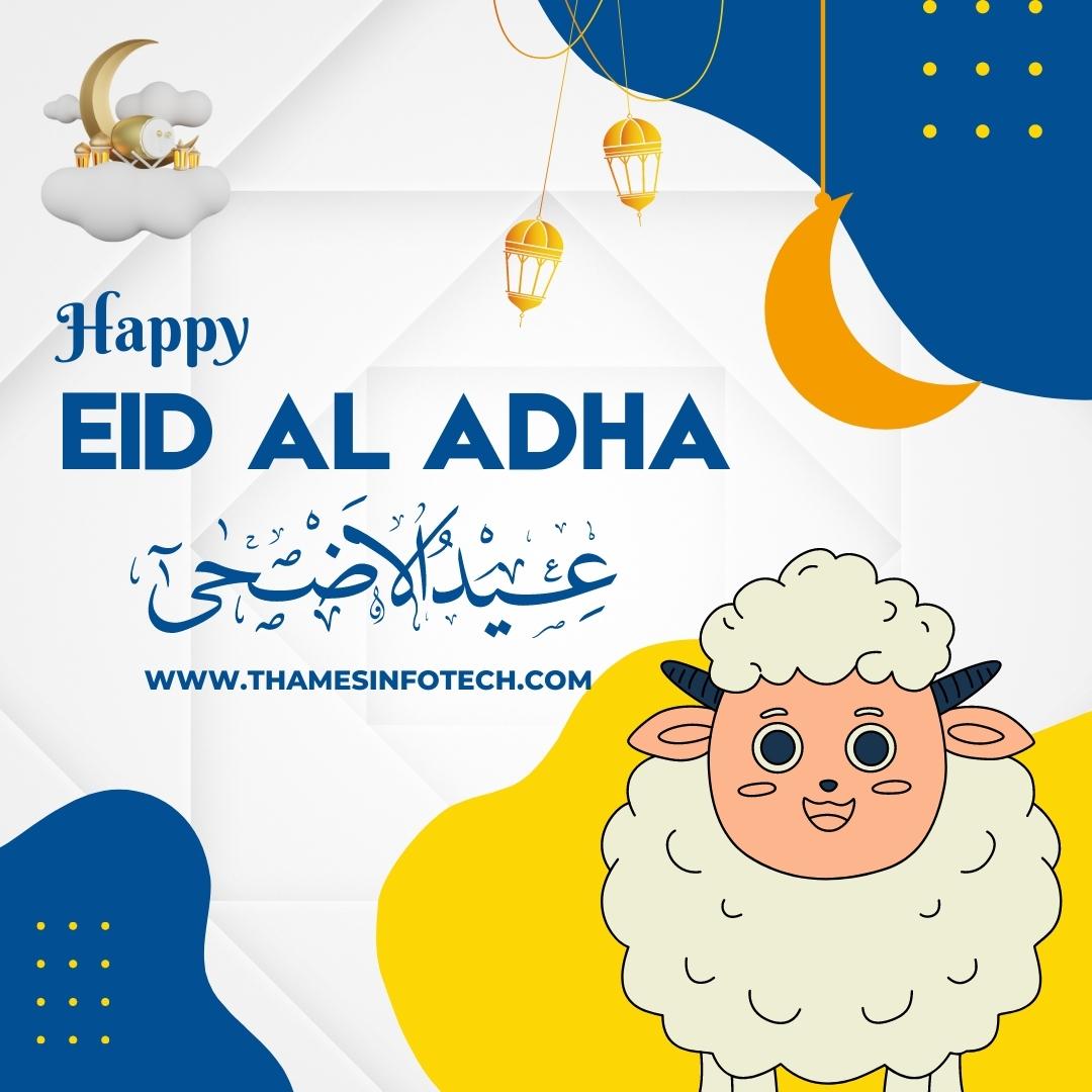 thamesinfotech's tweet photo. Eid Mubarak to Everyone.

#EidAlAdha  #EidMubarak  #EidAdhaMubarak https://t.co/FQBknfyROj