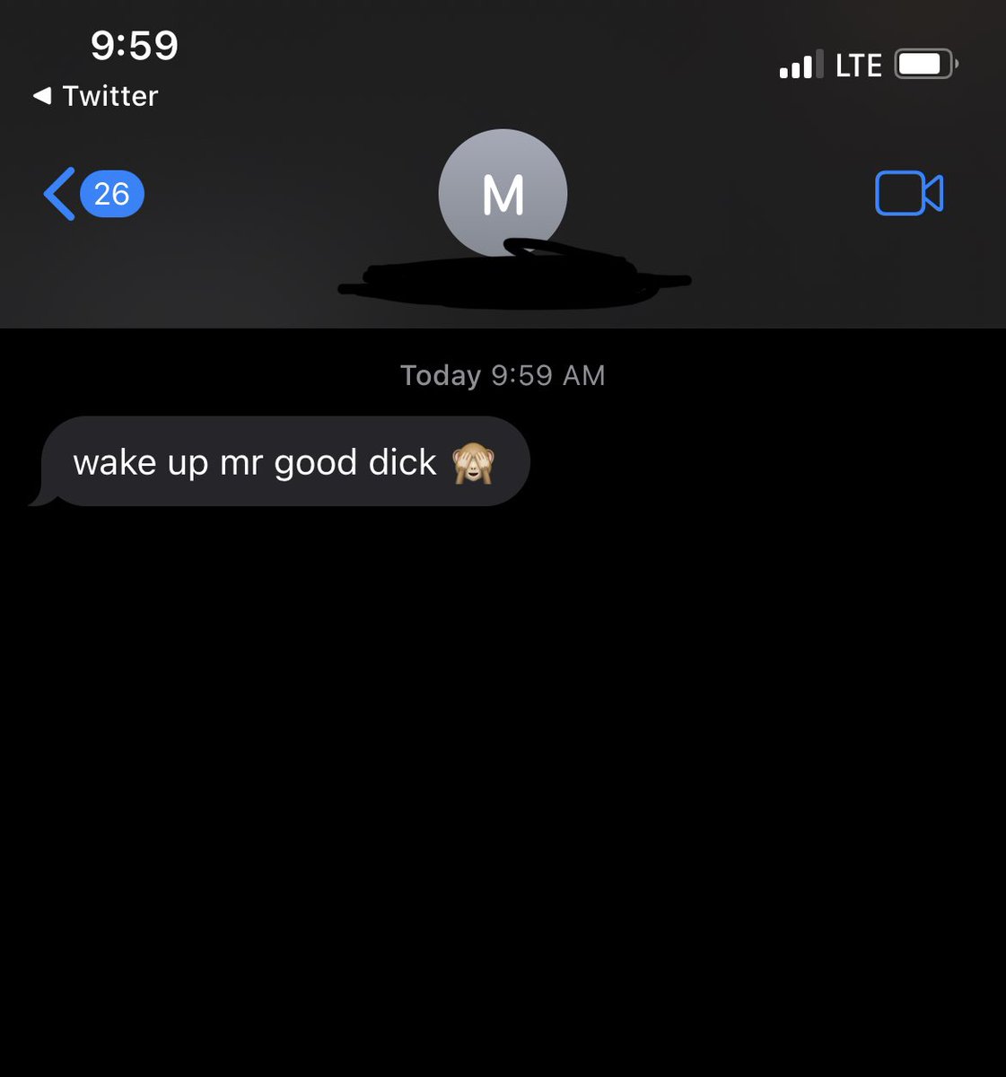 no “good morning” nun like that… smh gettin tired of this