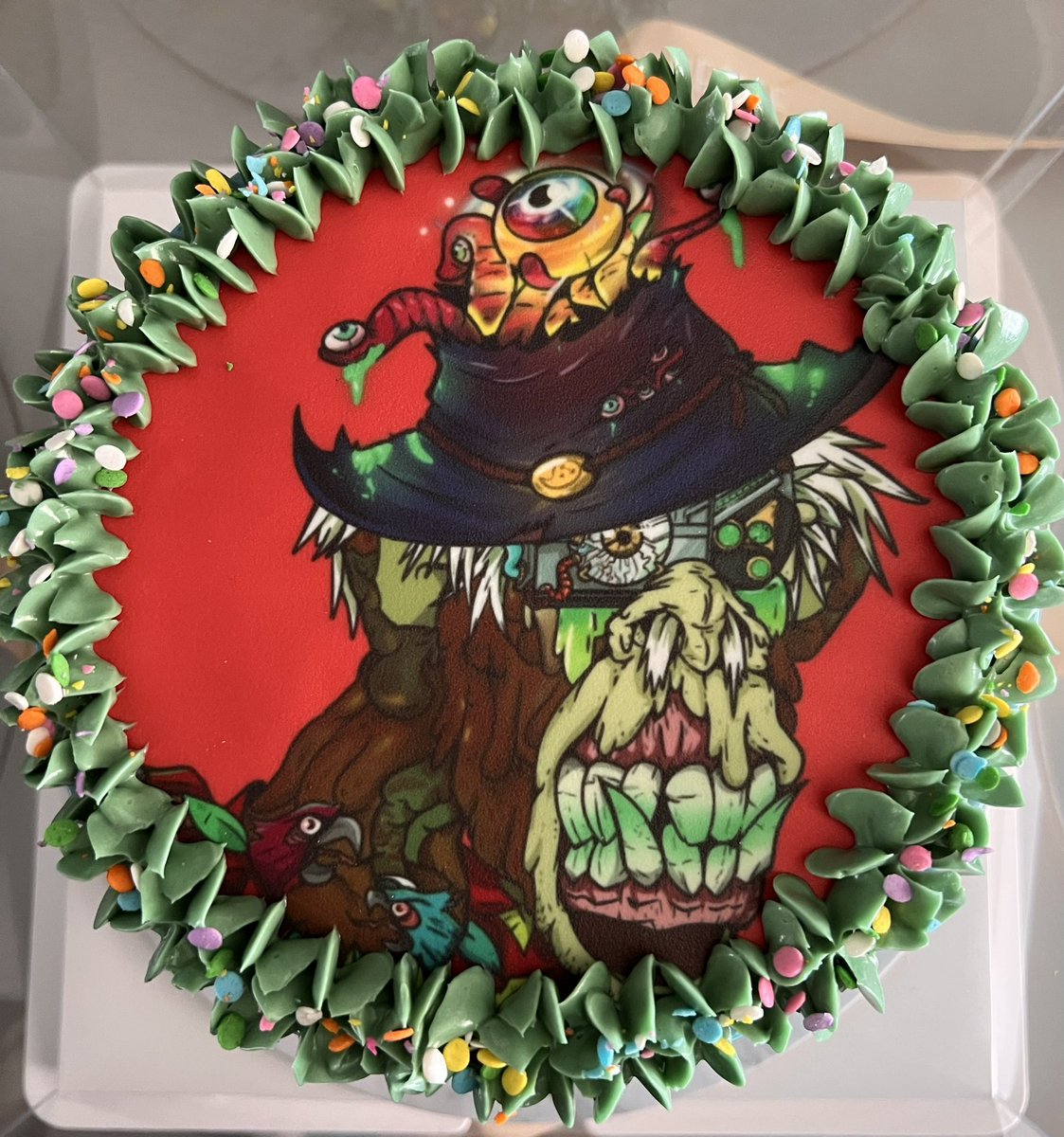 graffia_s's tweet photo. 🍾Best birthday cake since the teenage mutant ninja turtles! @GrandpaApeCC #GACC #MACC BULLISH! 💚🧪💚🧪💚🧪💚🧪 https://t.co/l8zZLAkbeO