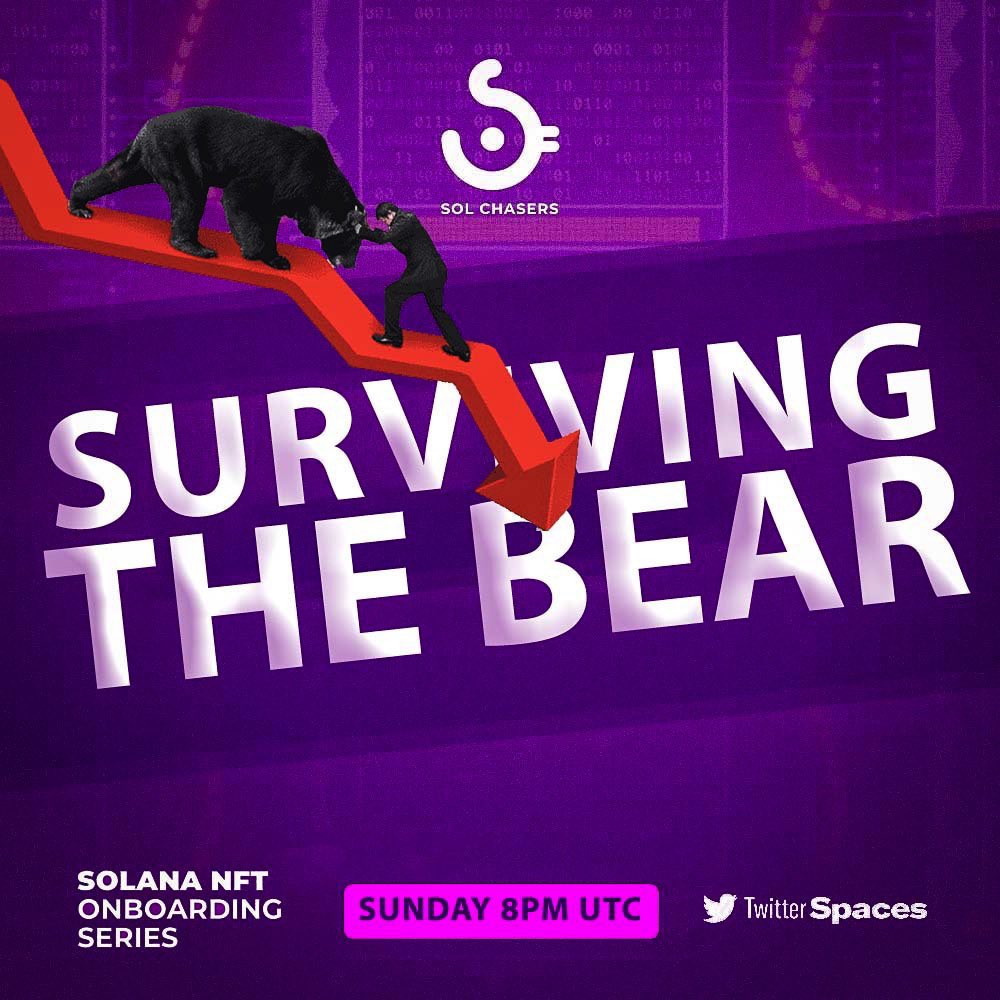 TFOcrypt's tweet photo. Tonight we’ll be talking about the present Solana NFT market condition and you’re all free to come up and share your personal views.
Hey guys! Come join us on Spaces tonight❤️
We'll be talking about surviving the bear alongside @goodfelllaaa of @artofmob #solchasers https://t.co/GSEaqRk1g3