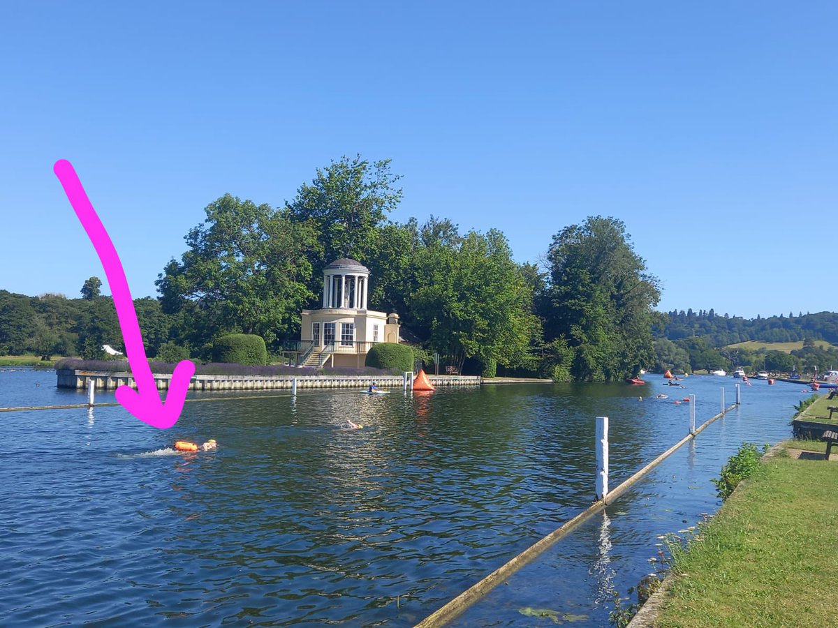 CallyMasters's tweet photo. Well done Nirmal and Cassandra who swam today’s Henley mile @HenleySwim #henleyswimfestival https://t.co/3JwLwwLYSI