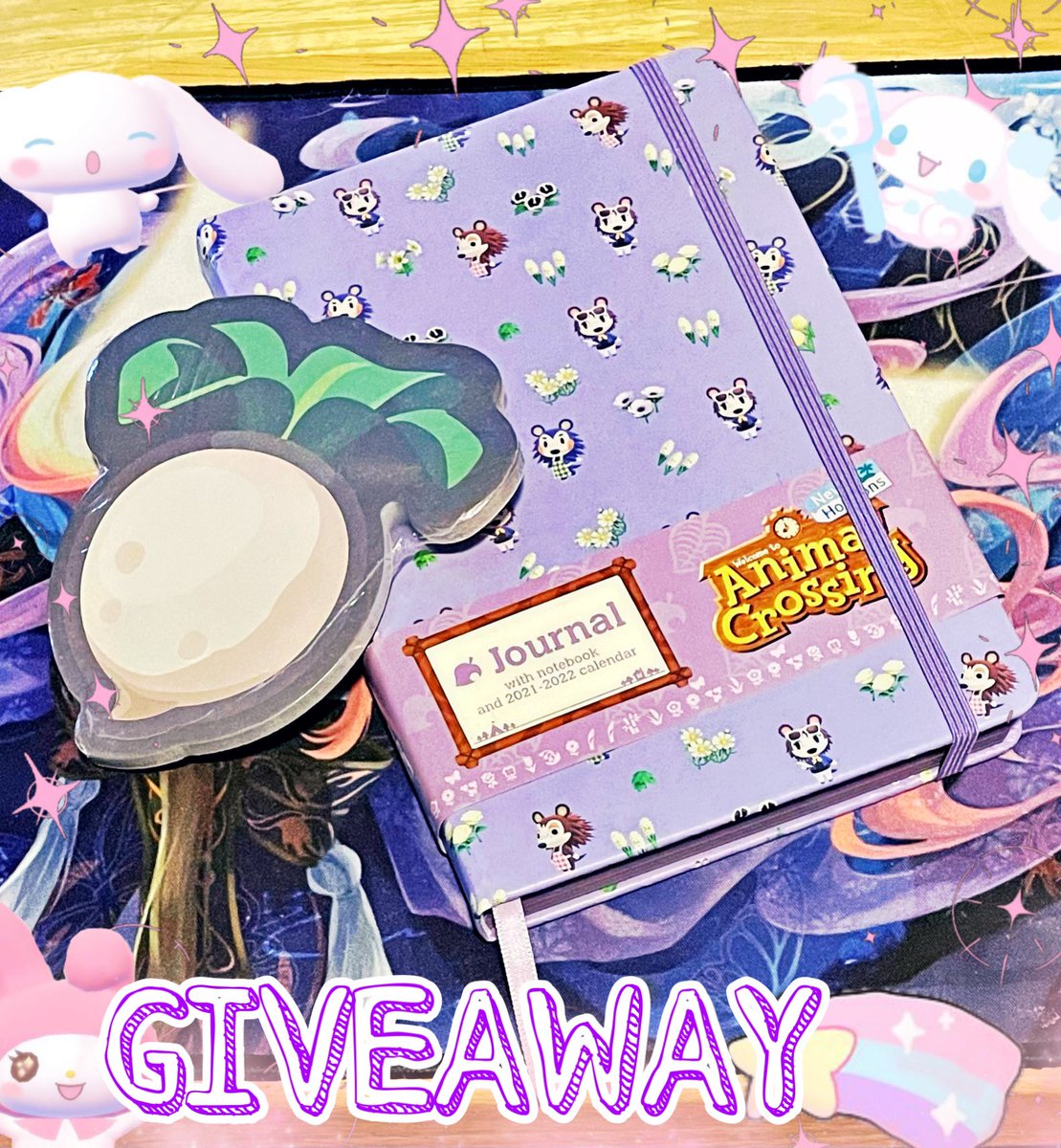 WindWaffles's tweet photo. // G I V E A W A Y \\ 
I will be giving away 1 Animal Crossing Journal and 1 pack of turnip stickers.

Follow, Like, and Retweet to enter! 
Optional: Comment the funniest thing a villager has said to you ^-^ 

Ends July 29th and midnight PST 

#acnh #animalcrossing #giveaway https://t.co/LIFqm5d0TD