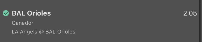 InvestJmd's tweet photo. Cobrando el día de ayer 💰 💰 💰 Free pick del día!!! Comenzamos con la @MLB con Orioles a ganar  #sports #money #investing #mlb #parlays #FreePicks #NFL #NHL #NBA https://t.co/PsUg0bnk2W