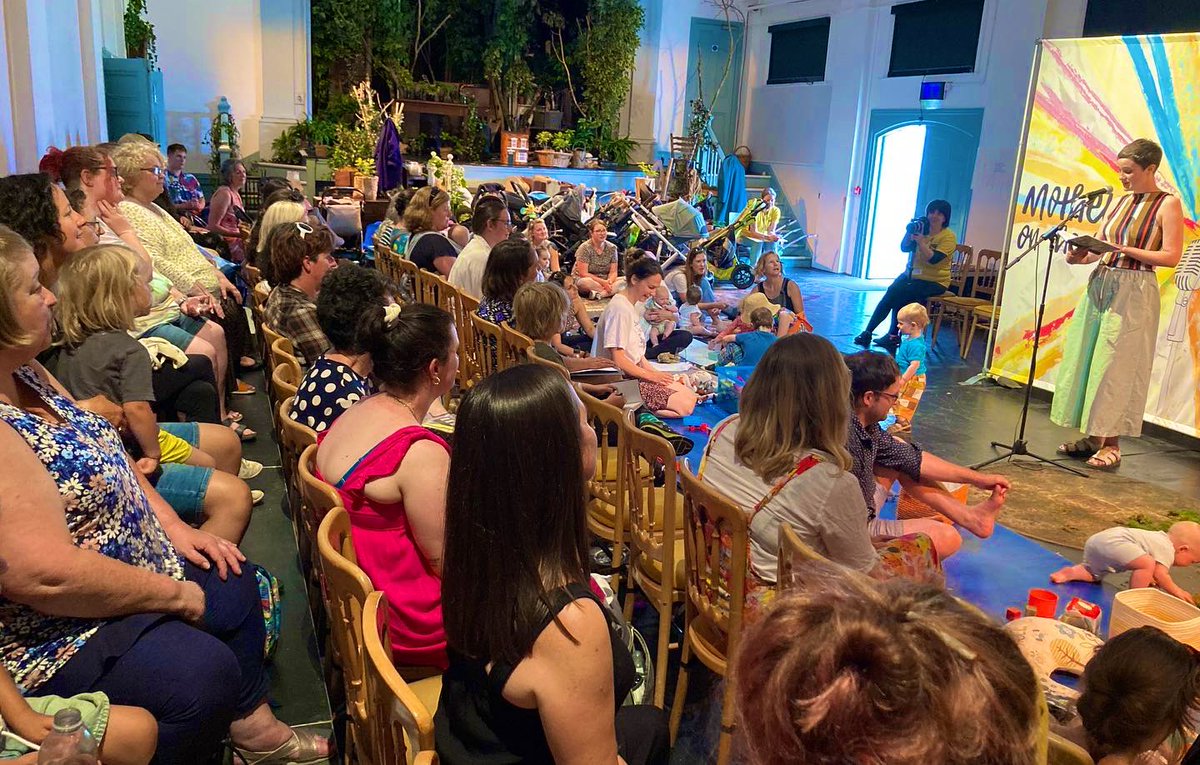 MothersWhoMake's tweet photo. Sold out Mothers on the Mic at @TheatreAlibi part of #MothersWhoMakeExeter & Festival of St Thomas Stories #Exeter. All mother artist line up! Headlined @LivTorc #amplifymaternalvoices #daytimeaudience #adultcentred #childrenwelcome
Supported by @ace_national @ace_southwest https://t.co/LC2evk4oum