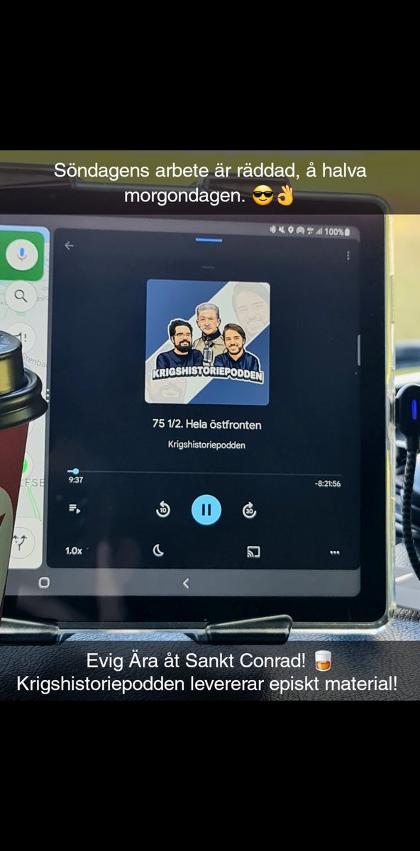 OlafTheBeard's tweet photo. Livet på traden blir så mycket bättre varje gång det kommer ett nytt avsnitt från @Krigshistoriep1
Keep up the good work! 🤩 https://t.co/px6koQXm79