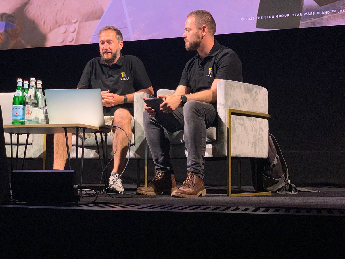 It was great fun speaking at #BAFTA YGD about game sound design as a discipline and career path contextualised with LEGO Star Wars: The Skywalker Saga. Really pleased that people seemed very curious and energised by my section of the talk with @ben_klages. #gameaudio #gamedev