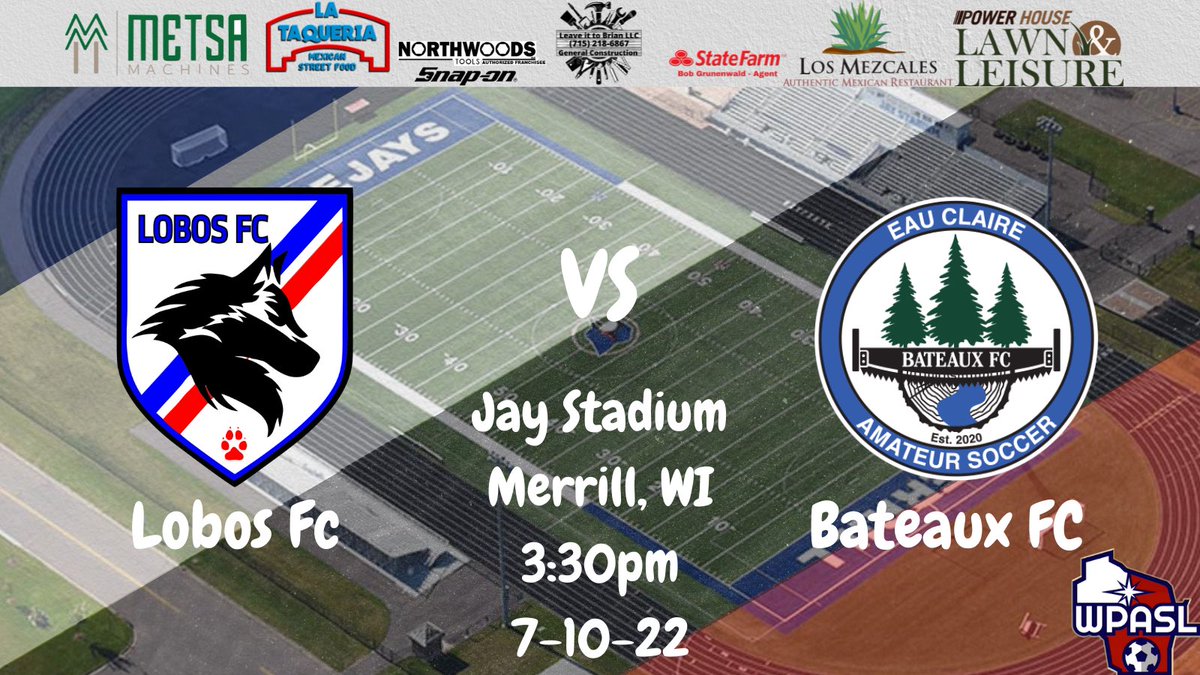 LobosFC8's tweet photo. Second half of the season starts today! 

Vamos Lobos! 

🐺🔴⚫️⚪️🔵🐺

#lamanada #ThePack #LobosFC https://t.co/bXUDp6Y6nr