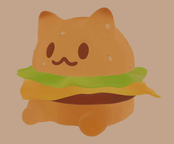 Colgobs's tweet photo. GatoHamburguesa 🍔

/ #RobloxDev / #RobloxDevs / #Roblox / #Blender3d / #blender / https://t.co/LUerHsAe7M