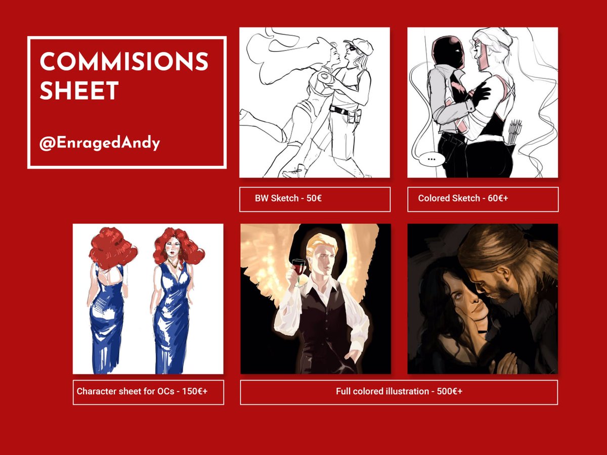 # # andy ᅠᅠcommissions open tweet media