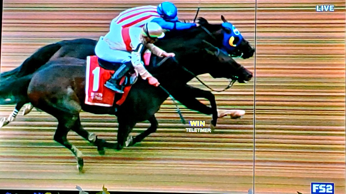 mocowgirl15's tweet photo. What a finish for @luissaezpty and @iradortiz in Race 3 at #BelmontPark. Win goes to 8 #Eminency. Congrats, @RudyRodriguezNY! https://t.co/sv92I5LWfB