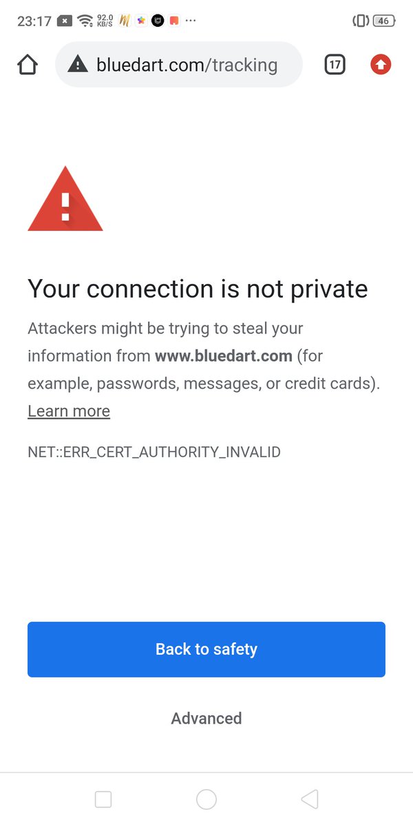 priyamade's tweet image. Is this happening with my device only or you guys also facing #privacyerror issue while trying to open any site or app? #backtosafety   
#https #Website #app
