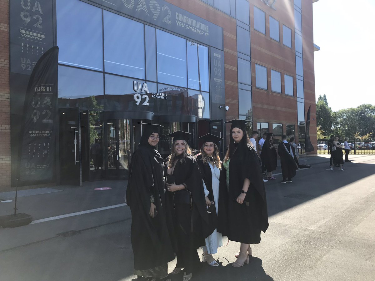 What a momentous day <a href="/UA92MCR/">University Academy 92 (UA92)</a>. An amazing celebration of our pioneer students’ achievements. We are so proud of you - here’s to your next chapter as UA92 alumni! Shout out to <a href="/Stacey_ela/">Stacey Anderson</a> <a href="/GNev2/">Gary Neville</a> @marniemillard @BobbiHadgraft <a href="/itsabzy/">Abz</a> <a href="/LancasterUni/">Lancaster University</a> and so many more!!!