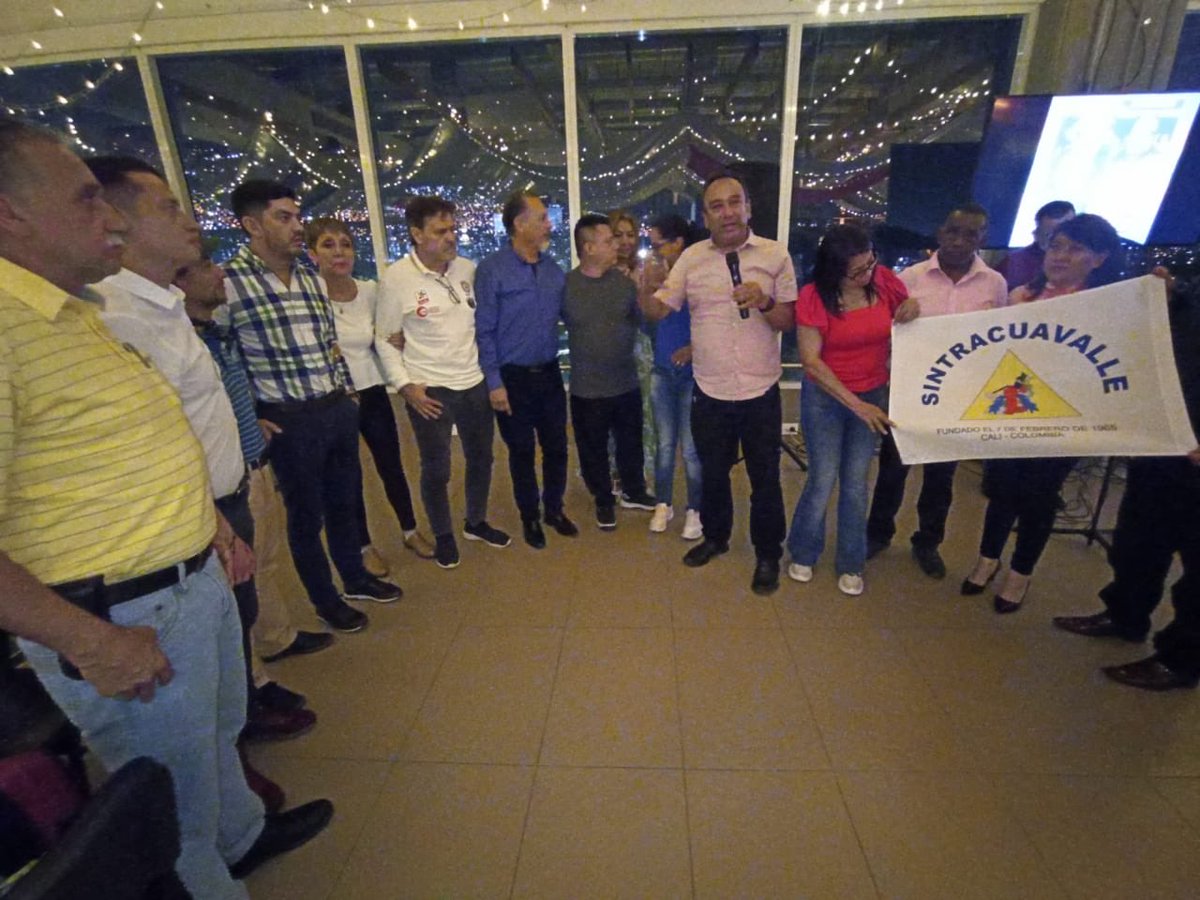 Los Sindicatos Andinos despedimos a Juan Diego ISP-Secretario subregional