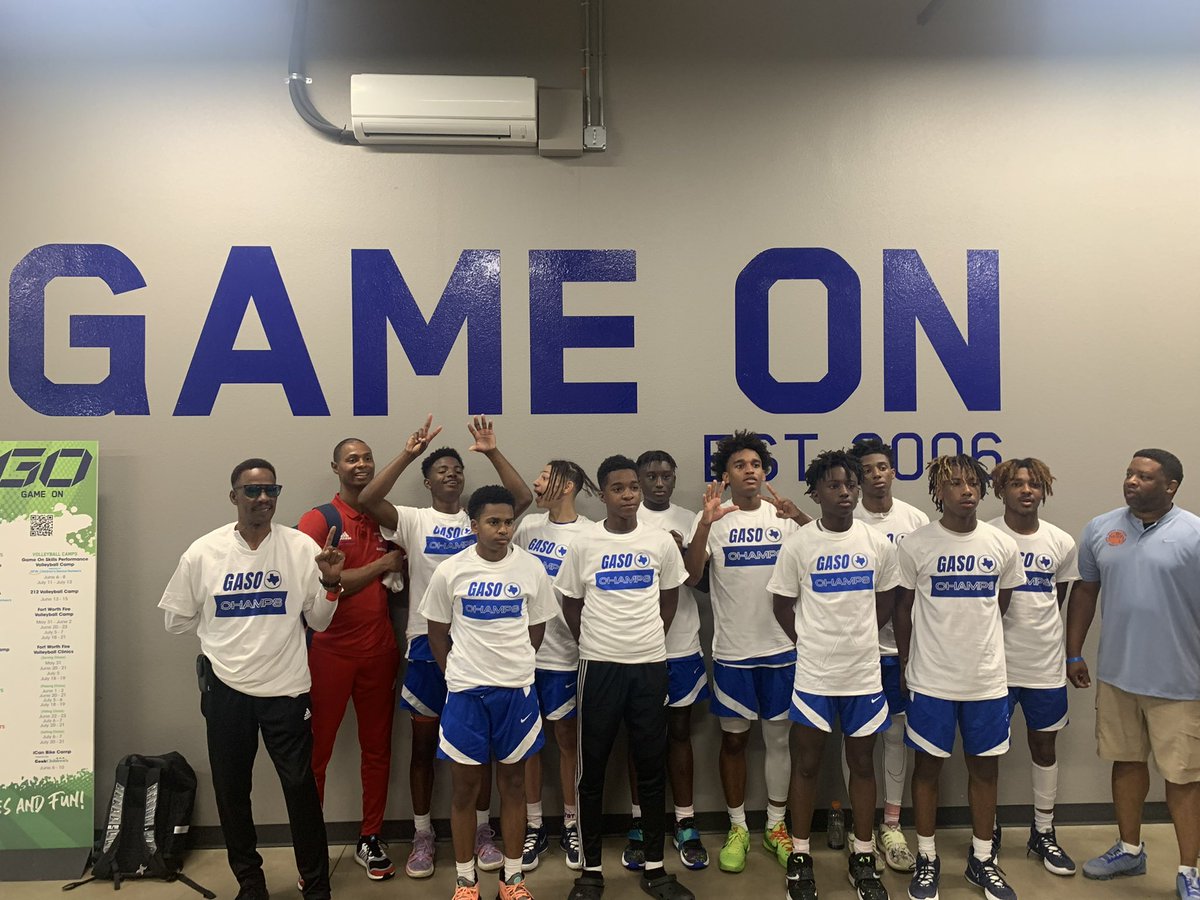 #GASOLIVE22 Championship Thread 🧵 

NIT Survive and Advance 32 Champions 🏆

Congrats to Sports Academy Team Garrett Temple ‼️

#GASO | Everyone’s Big Stage