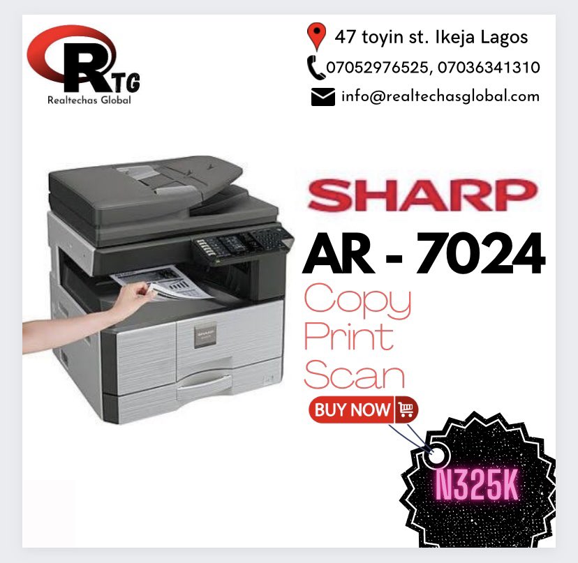 realtechas's tweet photo. Buy and repair your sharp printers
Copy print and scan
Free delivery within Lagos

Christian zidane neves pogba #EURO2022 https://t.co/AdynZlPjC4
