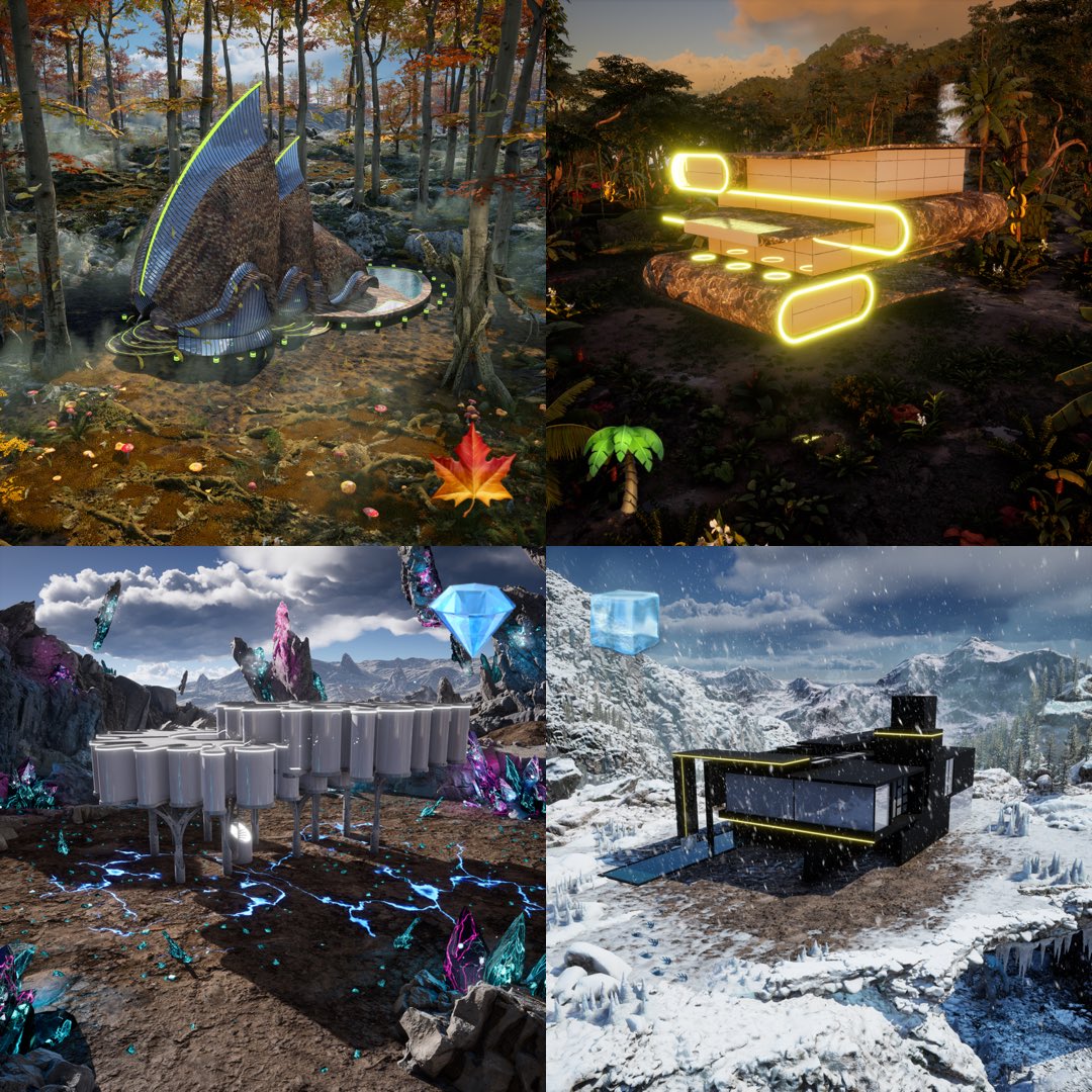 GIVEAWAY ALERT 🚨🪂
We're giving away a Level II #MetaMansion in anticipation for our July 18 Airdrop🔑 
To enter:

1️⃣Like + Retweet
2️⃣Tag 3 friends 
3️⃣Comment a biome: 🍁,🌴,💎, or 🧊

Winner randomly selected July 15th, 11am PDT. No purchase necessary. 🔑 #NFT #NFTGiveaway