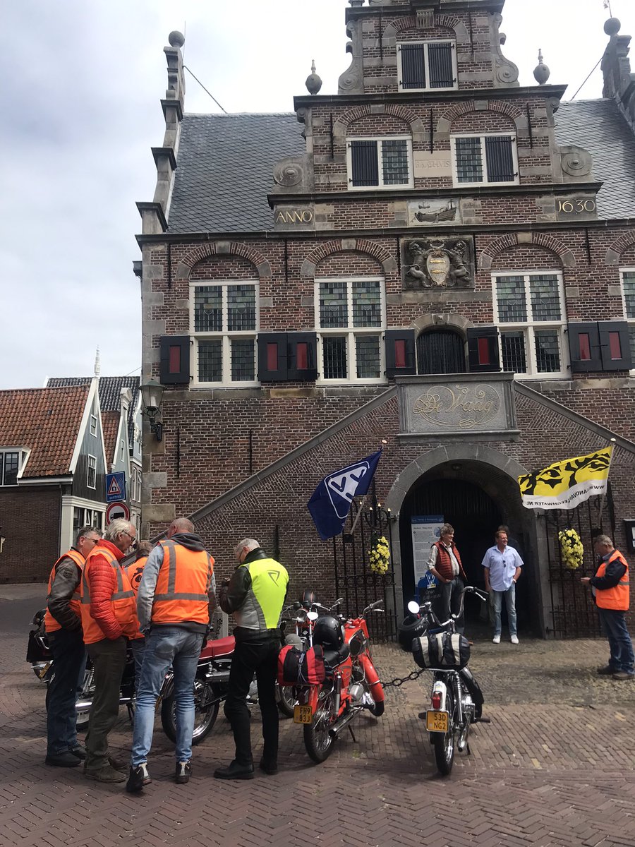 Mooi tochtje door Noord Holland met de #brommerclub #Kreidler #oldtimer