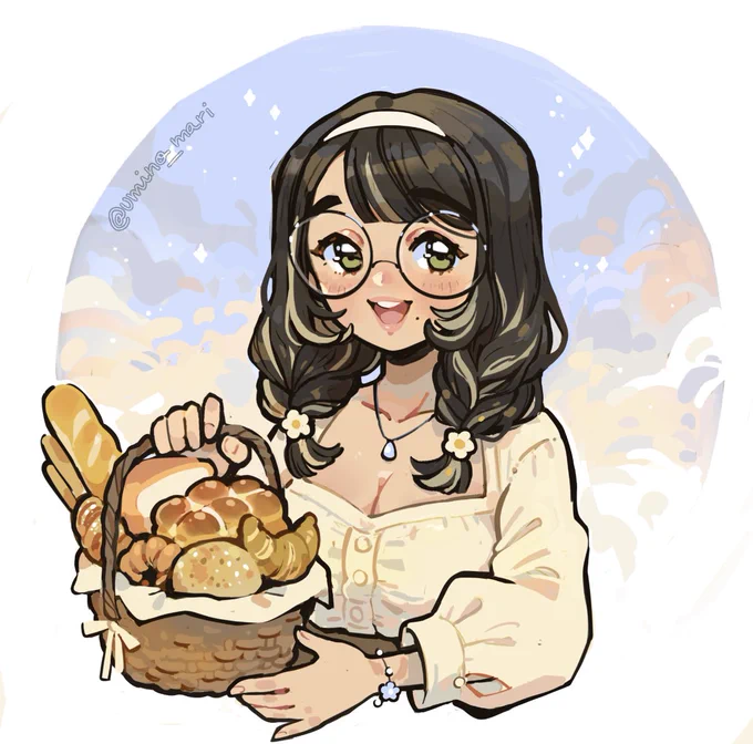 ✨I just finished this drawing for @yanpans 🍞✨ 