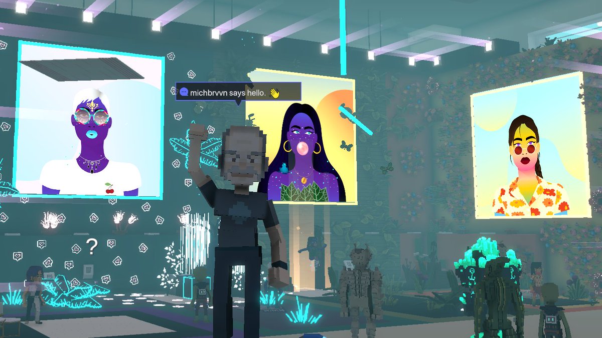 MBrvvn's tweet photo. @TheSandboxGame @MOCDA_ I just participated in the #TheSandbox weekly contest for a chance to win 200 mSAND! Here is my favorite piece from the ‘Impossible Worlds’ exhibition, check out my screenshot below!
👇 https://t.co/gsy4voYiOz
