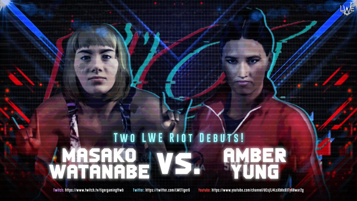 LWETigerG's tweet photo. After an impressive set of debuts on the Path To Show, Masako Watanabe (@MadDogMasako) and Amber Yung (@ko_bombshell) get a second opportunity to impress as they square off in the ring!

#LWEUniverse https://t.co/s6V5Dr6qJv