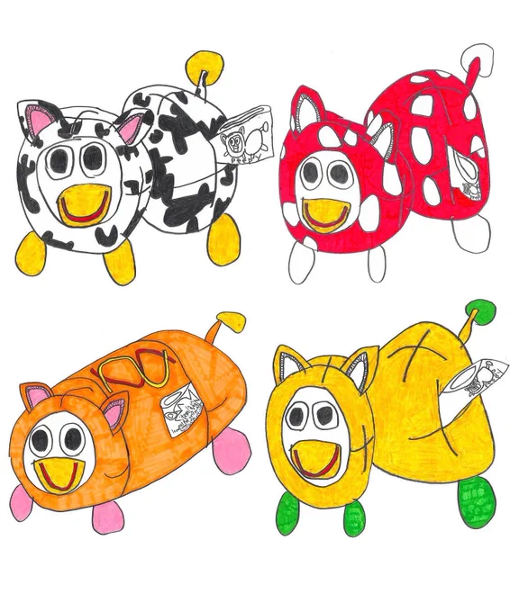 ✔︎ New work

I drew characters "PEEPY " from @itemLabel They will be on t-shirts and stickers.

「PEEPY」のTシャツとステッカーの絵を描きました。下記のリンクから購入できます

https://t.co/UJzVQ2v97c
☝️These are available here 