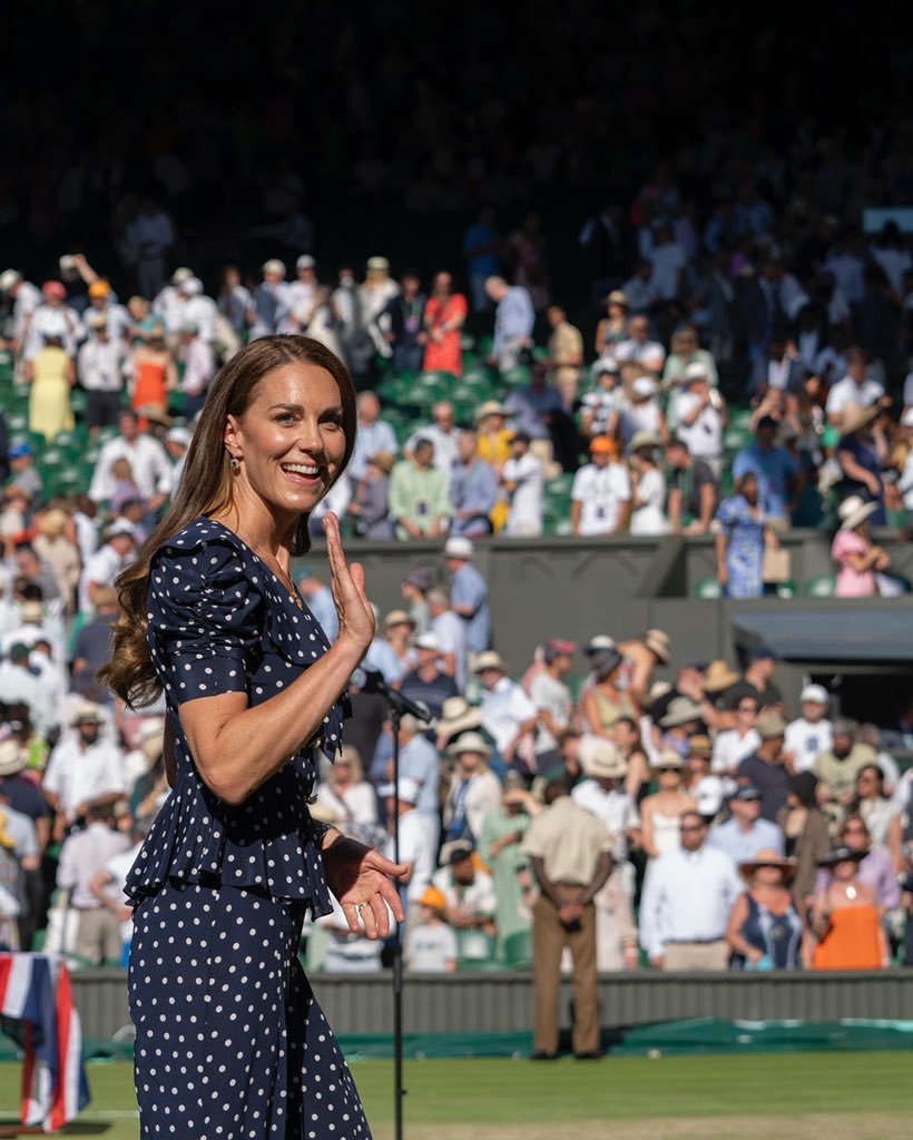 KensingtonRoyal's tweet photo. Another year, another incredible tournament here @Wimbledon

Congratulations to @DjokerNole on becoming Men’s singles Champion &amp; to all the players who participated over the past two weeks. Last but not least, to the staff, team &amp; community who make this special event happen 👏🎾 https://t.co/VLIWkn8kPy