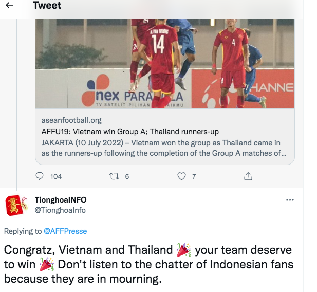 MbakOrange's tweet photo. Gini nih yang bikin kita sesama anak bangsa jadi berantem sendiri...mbok ya sedikit bijak dalam menyikapi sesuatu...miminnya perlu diasah lagi tuh sensitifitasnya... ingat mulutmu harimaumau loh #AFFU19 #Indonesia https://t.co/TatMdYBCz6