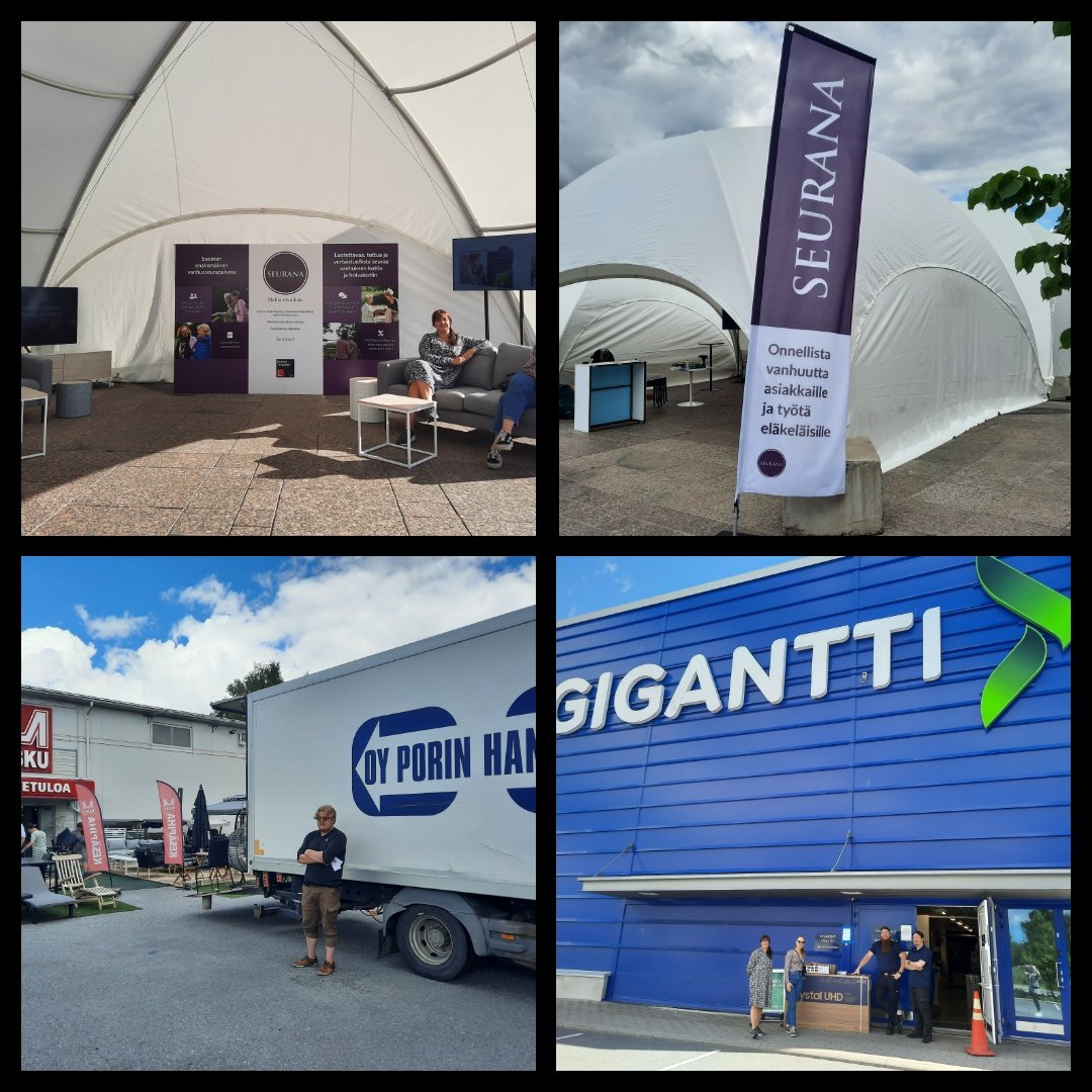 Seurana Oy (@seuranaoy) on Twitter photo Terveiset aurinkoisesta Porista!☀️ Meidän upea <a href="/SuomiAreena/">SuomiAreena</a> tapahtumaosasto Etelärannassa on valmis. Tervetuloa visiitille osastollemme ja tulethan myös kuulemaan keskusteluamme to 14.7. Rantalavalle. Nähdään! 💜
#onnellinenvanhuus #suomiareena #yhteiskunnallinenkeskustelu Terveiset aurinkoisesta Porista!☀️ Meidän upea <a href="/SuomiAreena/">SuomiAreena</a> tapahtumaosasto Etelärannassa on valmis. Tervetuloa visiitille osastollemme ja tulethan myös kuulemaan keskusteluamme to 14.7. Rantalavalle. Nähdään! 💜
#onnellinenvanhuus #suomiareena #yhteiskunnallinenkeskustelu