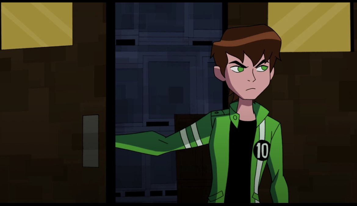 Ben from Ben 10: Omniverse in the artstyle of Ultimate Alien