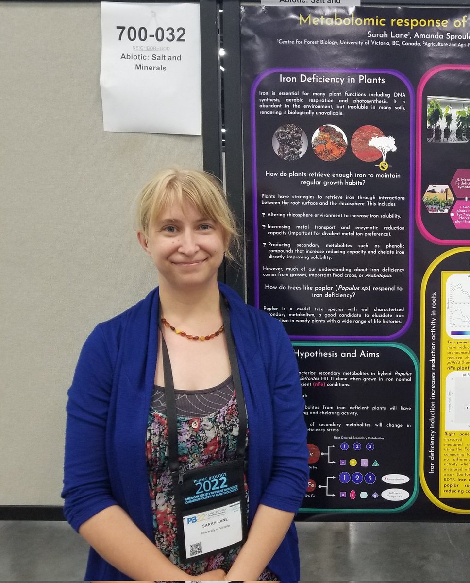 ExudetteRootly's tweet image. It's almost time for poster sessions!If you are here at #PlantBio2022, come say hi 😁.