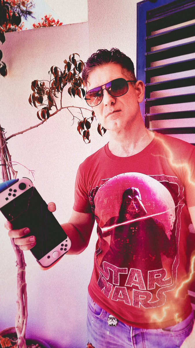 sonicpulsar's tweet photo. Playing Touken Ranbu Warriors on my OLED Switch and wearing one of my favorite badass Vader T-Shirts https://t.co/AplTG2mCQx
#Starwars #Darth #Darthvader #Nintendo #nintendoswitch #nintendoswitcholed #SwitchOLED #Swoled #Musou #toukenranbu #toukenranbuwarriors https://t.co/6ixcStHwMD