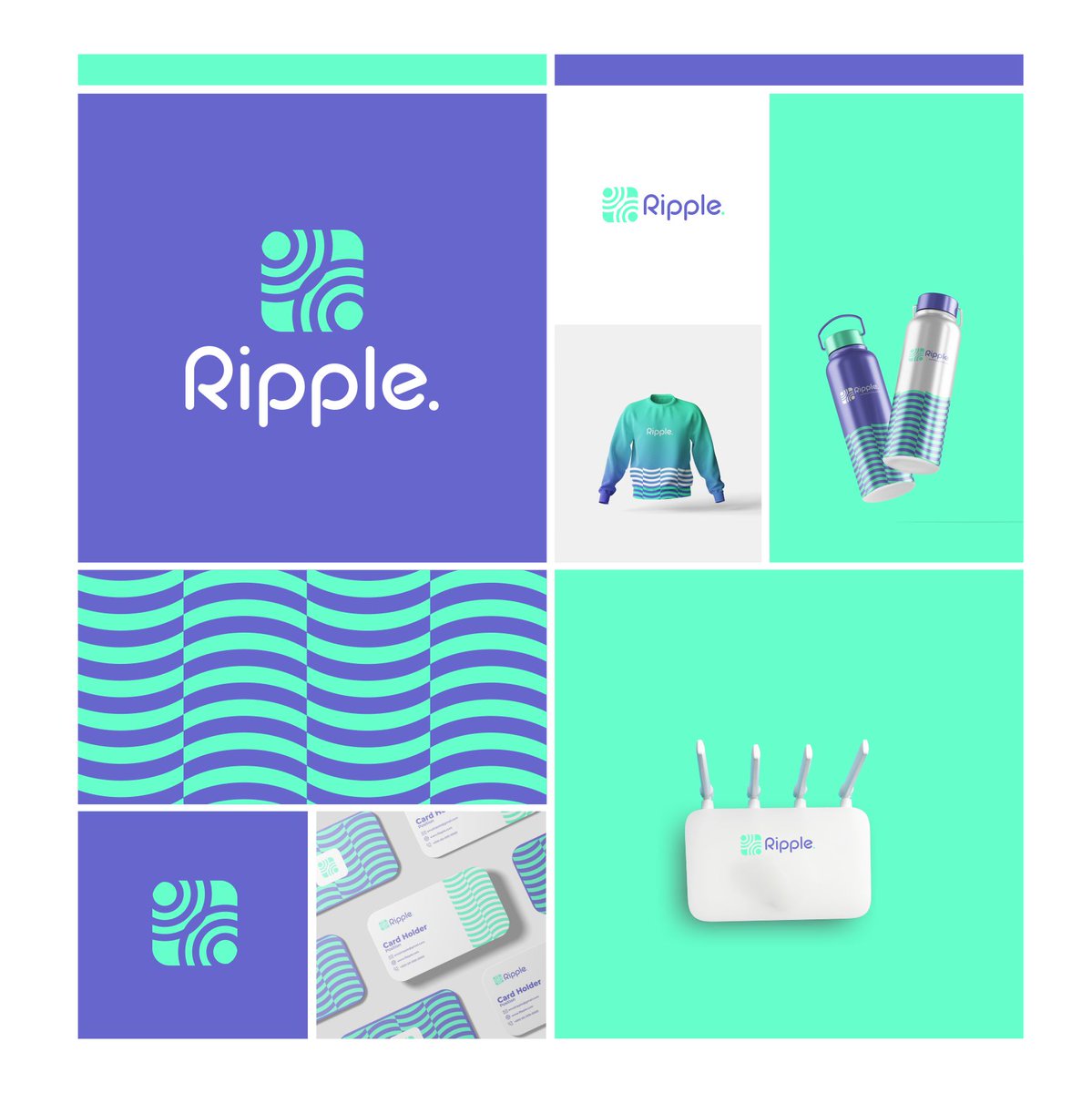 e_margingr's tweet photo. Brand identity design for a Router company https://t.co/4IdUXpe877