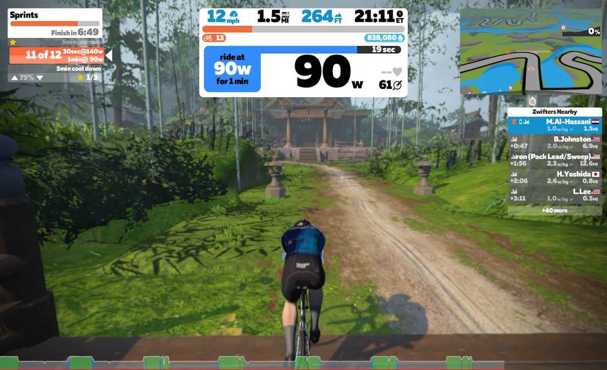MustafaSabrPath's tweet photo. Despite a busy and draining weekend, I still kept my promise to myself that I'll complete a workout @GoZwift 

#LevelYourselfUp #NoExcuses #BeBetter #Homeworkout https://t.co/AujHXpAni0