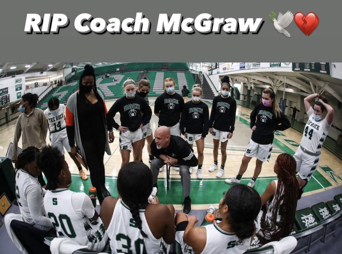 Rock Rowdies 🏈🏀⚽️🏐⚾️🎾🏑🥍 (@srockrowdies) on Twitter photo We want to send out our LOVE & PRAYERS to a Rock Solid Man, Coach Bobby McGraw. It is very sad day for <a href="/slipperyrocku/">Slippery Rock University</a> <a href="/Rock_Athletics/">Rock Athletics</a> <a href="/TheRockWBB/">TheRockWBBall</a> <a href="/PSACsports/">PSAC Sports</a>
Rock Nation will Never Forget You.
💚🤍 We want to send out our LOVE & PRAYERS to a Rock Solid Man, Coach Bobby McGraw. It is very sad day for <a href="/slipperyrocku/">Slippery Rock University</a> <a href="/Rock_Athletics/">Rock Athletics</a> <a href="/TheRockWBB/">TheRockWBBall</a> <a href="/PSACsports/">PSAC Sports</a>
Rock Nation will Never Forget You.
💚🤍