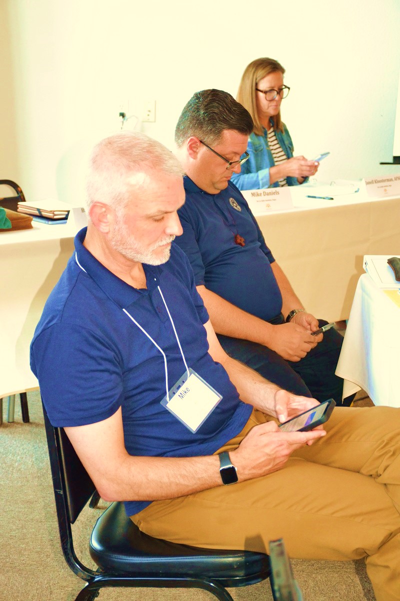 #SFNODistrict 2022 Mission Assembly begins this evening at Mont la Salle.  A few delegates have arrived early for some prep meetings. Please keep the Assembly in your prayers.