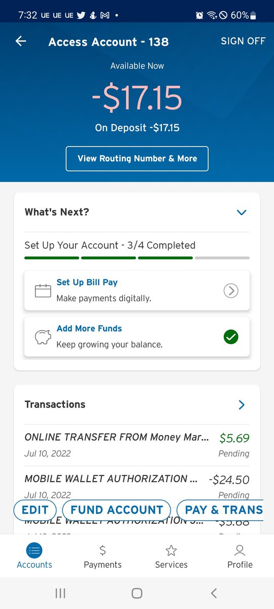 DiamondDreames's tweet photo. Would you look at that. I haven't made any changes yet again my balance went to negative. @Citi @Citibank https://t.co/AuRd0Ae3mK