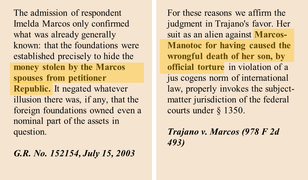 ogie_rosa's tweet photo. Sabi ni Ella Cruz, nagbabasa naman daw siya. Nag-aaral din daw siya. Aba kung totoong nagbabasa at nag-aaral ka, dapat alam mong Supreme Court mismo ang nagsabing the Marcoses stole from the Republic. At dapat alam mo ring documented ang human rights violations ng mga Marcos. https://t.co/GKHDb1N3P3