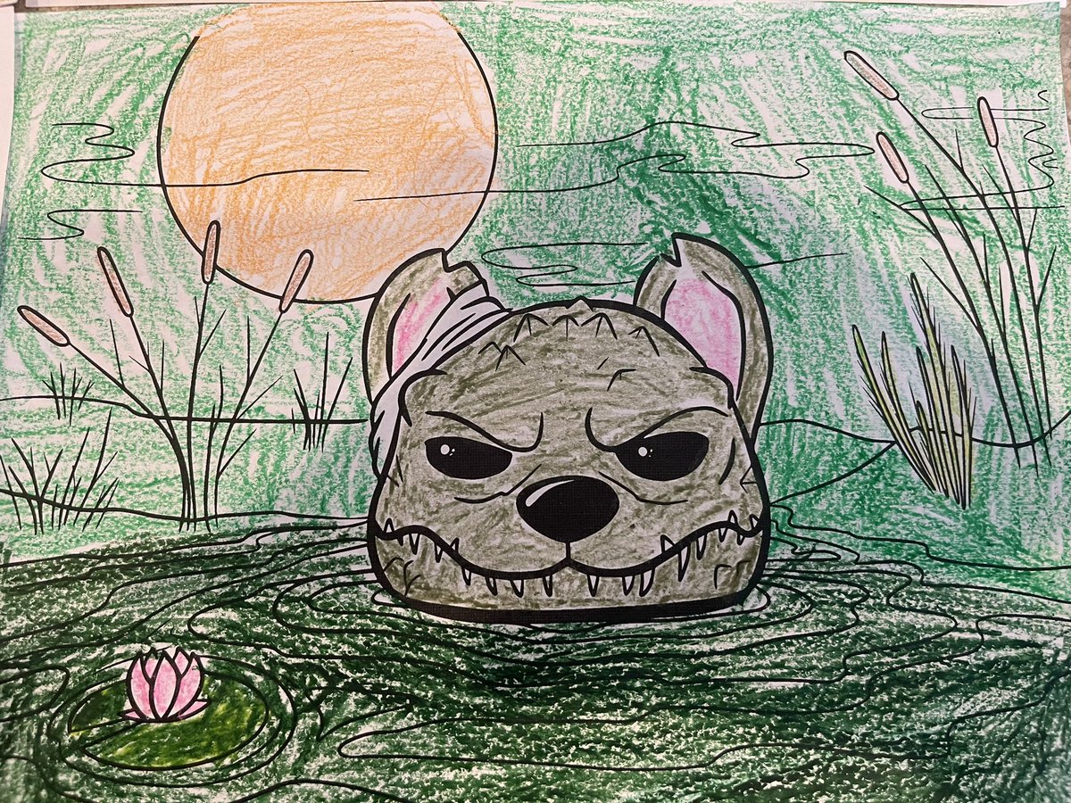 Dr_Z_Media's tweet photo. Can you guess which one was mine vs kids!!! #ZINUSummerColor #ZINU #ZombieMob @ZinuToken https://t.co/0Y446rpADU