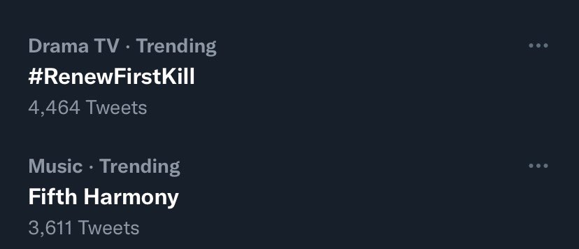 dailyfirstkill's tweet image. #renewfirstkill is trending!!