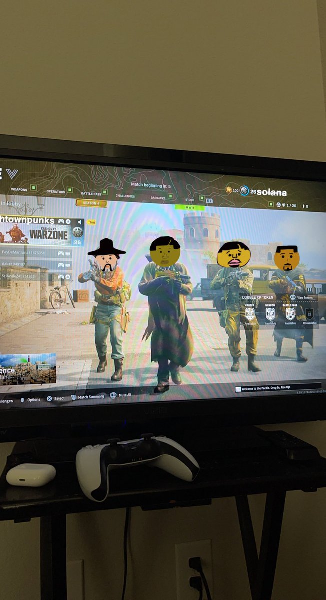 Getting though this #bearmarket #warzone