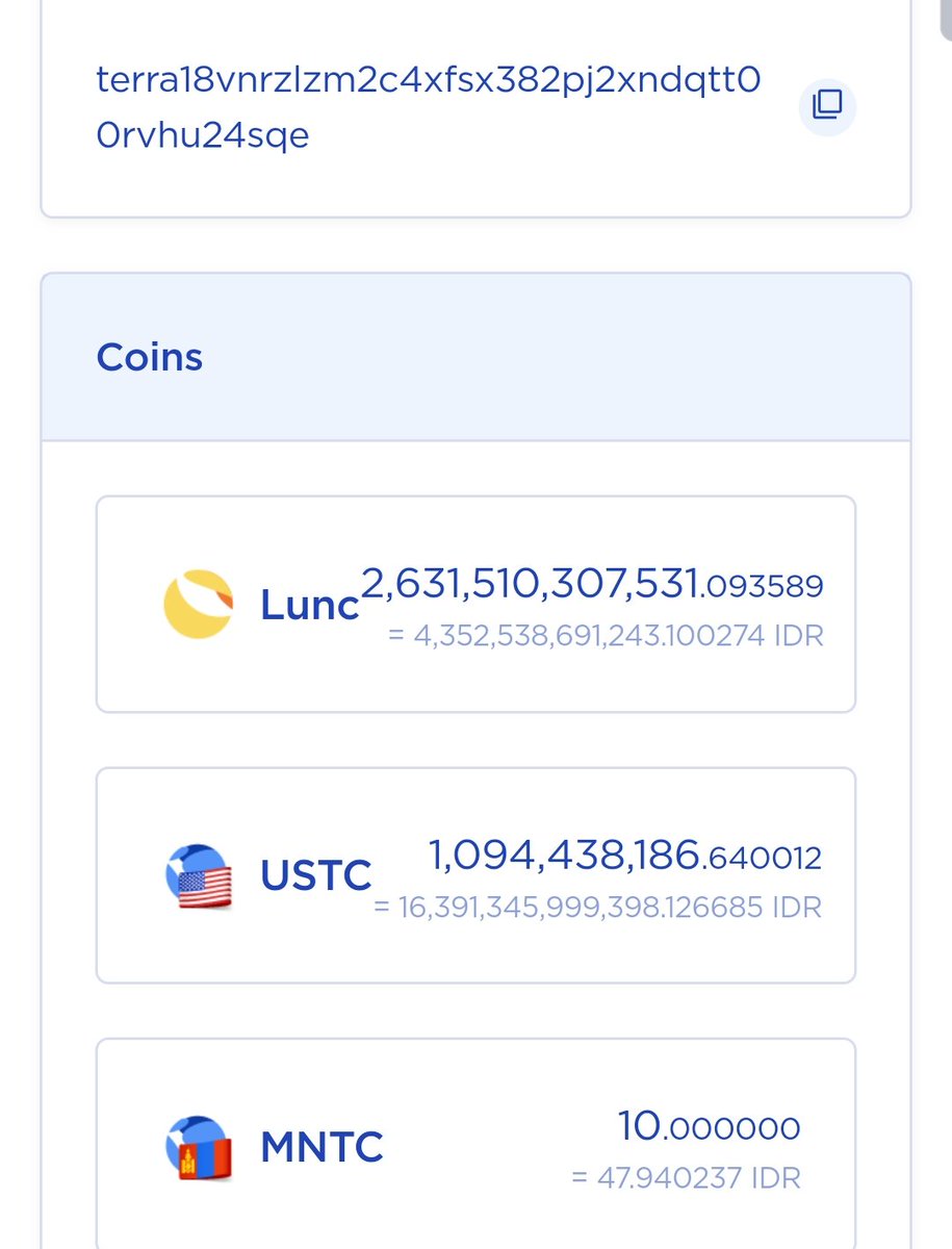 ArmyLunc's tweet photo. Update Wallet Binance
UST and Lunc Universal Money https://t.co/qlaq4LbHVN