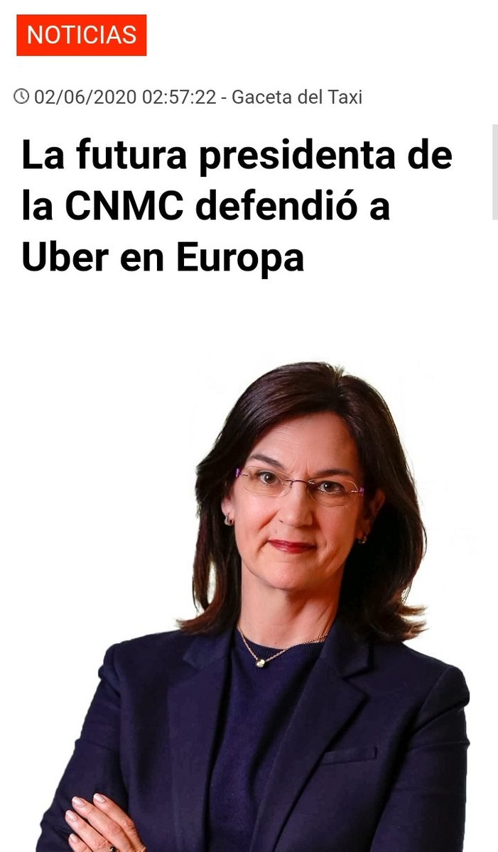 TaxiProjectEU's tweet photo. Sres de la @CNMC_ES va a a salir en los papeles de #Uberfiles vuestra presidenta? 

Oh wait https://t.co/qHeC9PNMa3