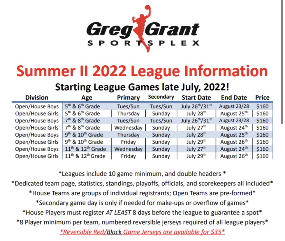 Registration is open 🏀