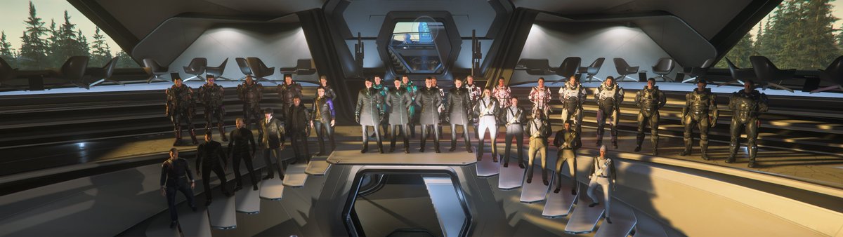 IsleofHopeCorp's tweet photo. Today, diplomats of 10 #StarCitizen Orgs signed Protection Alliance Knights of Terra (PAKT) Charter. A historic occasion that will mark an age of prosperity for all the signees. 
@RobertsSpaceInd #cig #rsi https://t.co/4eNQOEwQ86